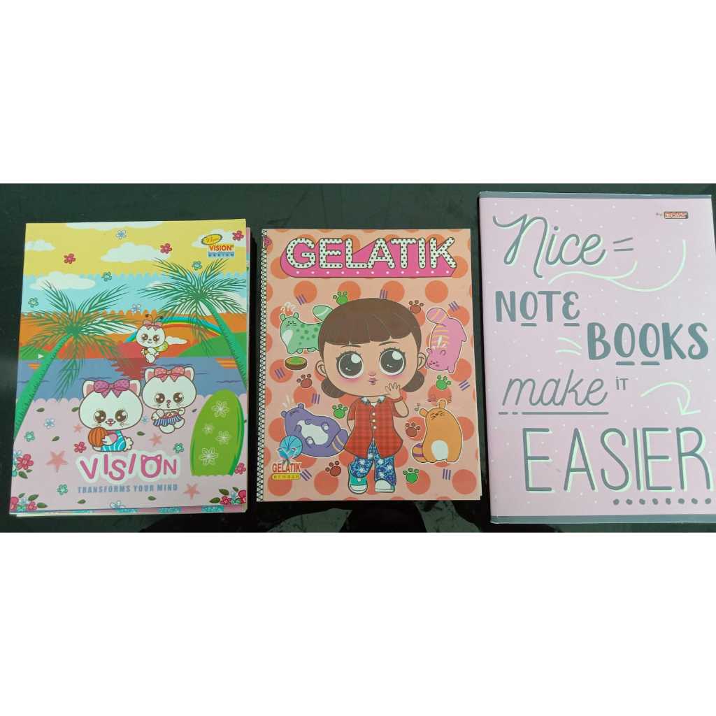 

Buku Tulis Vision / Gelatik / Bigboss