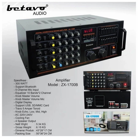Amplifier BETAVO ZX-1700B