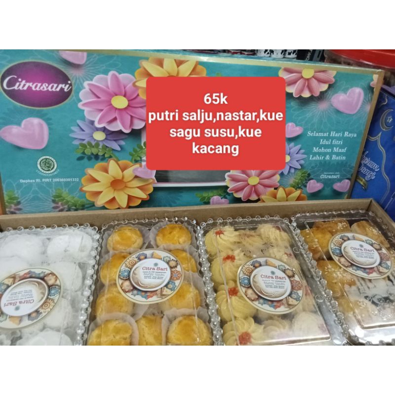 

HAmpers lebaran citra sari isian kue kering lebaran