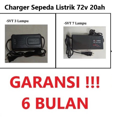Charger Sepeda Listrik Aki 72v