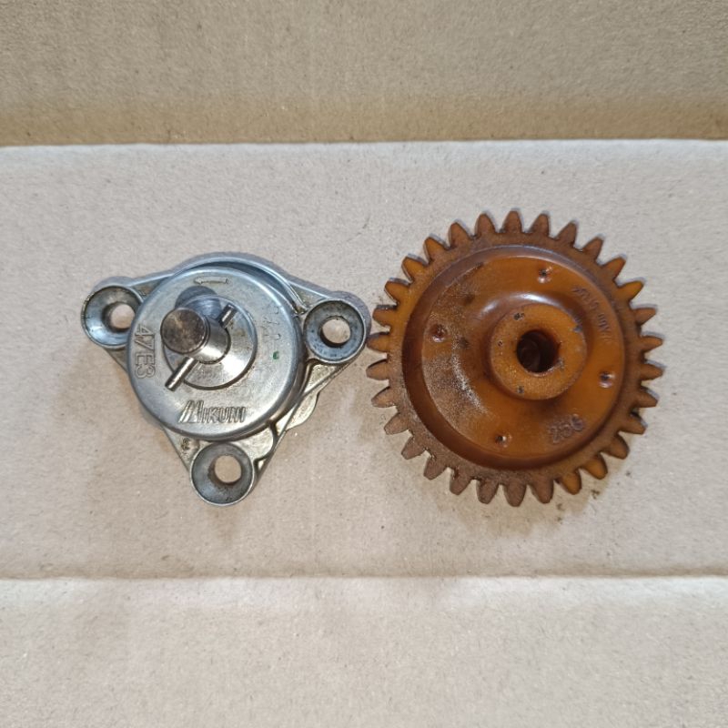pompa oli set gear suzuki satria fu barong 150