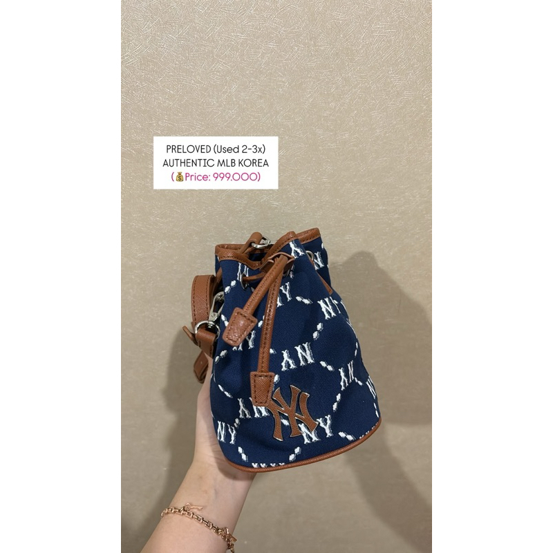 [PRELOVED] MLB BUCKET BAG