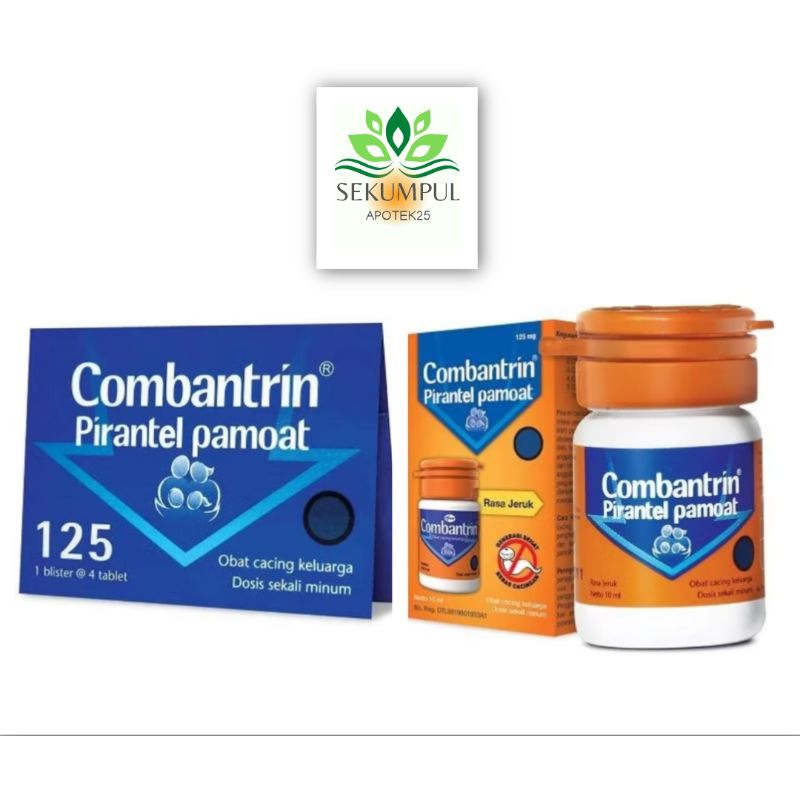 Combantrin Tab 250mg / Combantrin Syirup Anak Sirup (SA)