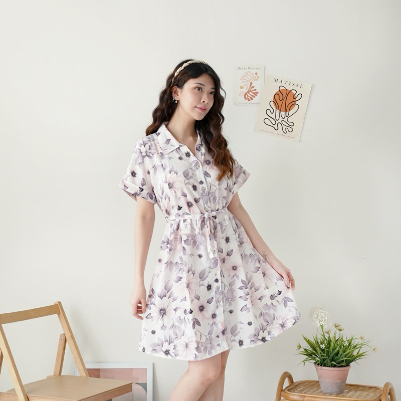 lavlin 5469 azure dress midi tunik fashion