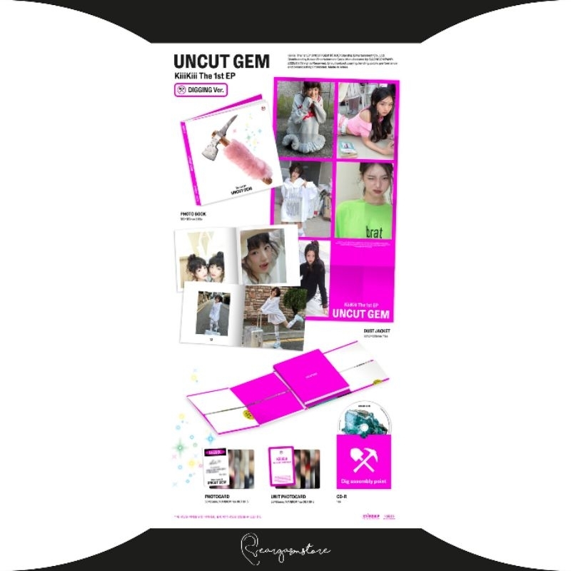 KIIIKIII - UNCUT GEM (DIGGING VER) (STARSHIPSQUARE)