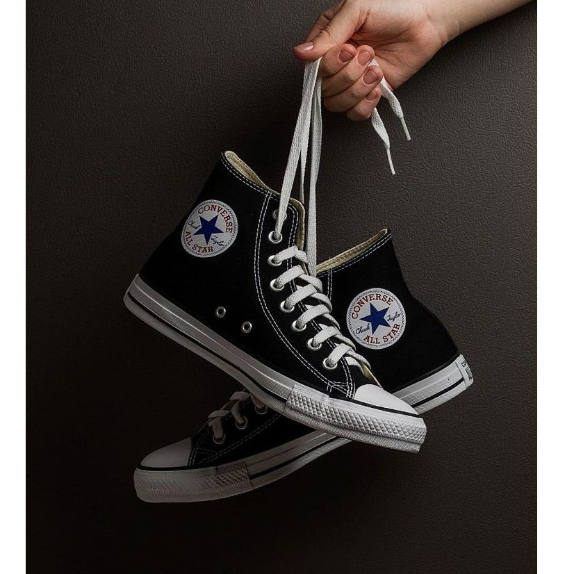 Murah.. SEPATU CONVERS ALLSTAR 70S BOOTS Sepatu warior canvas hitam full unisex cowok cewek Sepatu s