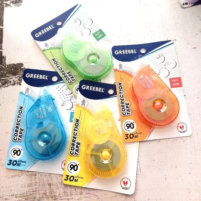 

GREEBEL Correction Tape 30M x 5mm – GCT 3001