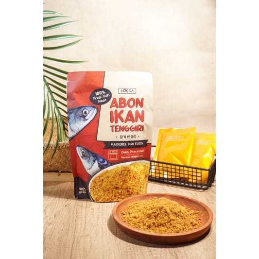

PROMO Locca Abon Ikan Tenggiri Kremesan Ayam Telur Asin Abon Bayi Non Msg