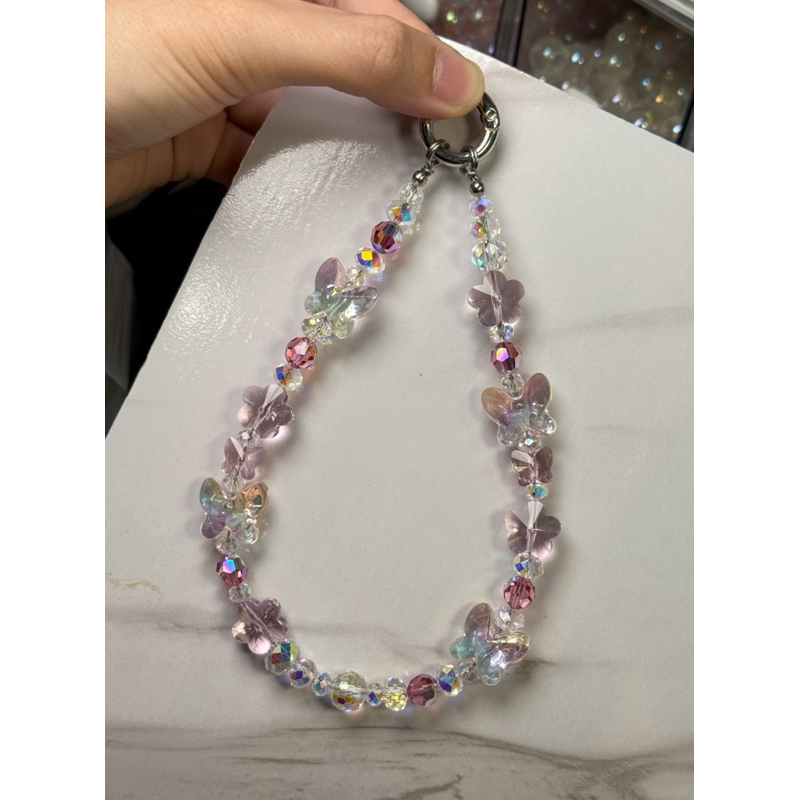 ( swarovski mix keistal grade ) PHONE BEADS / PHONE STRAP / GANTUNGAN HP / TALI HP / PHONE CHARM