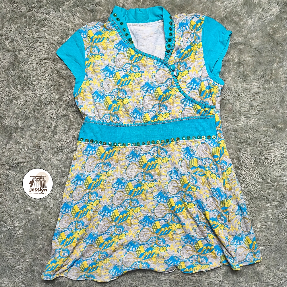 Mini dress wanita / mini dress untuk rumahan / mini dress untuk perempuan / mini dress lengan pendek