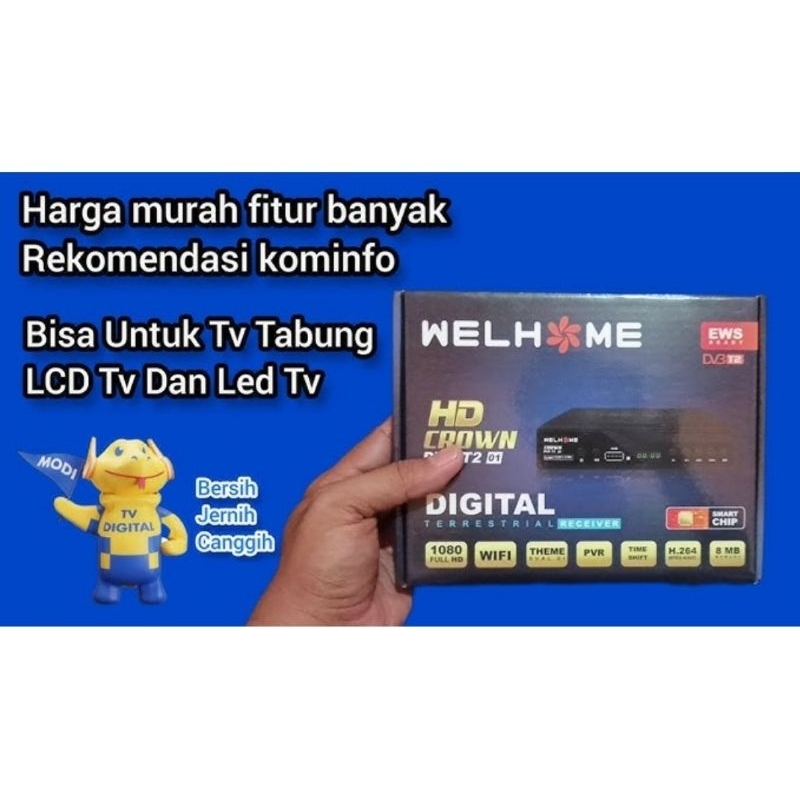 STB Set top box TV Tuner Digital welhome