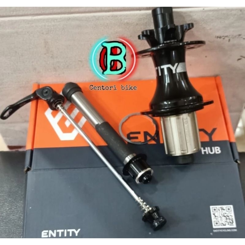 Hub Rear / Freehub Entity 8 - 11 Speed TA + QR old 142 - 6 bolt