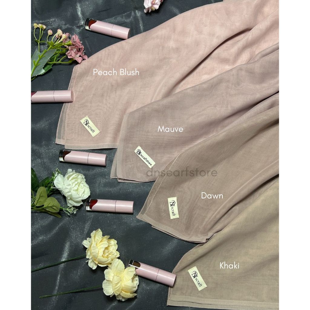 DNSCARF - Jilbab Segi Empat Paris Japan / Hijab Segi Empat Paris Japan