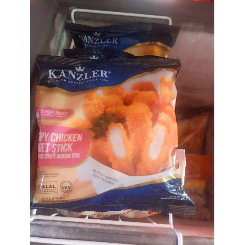 

kanzler Chicken crispy nugget stick 450g