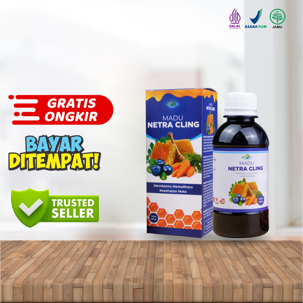 

Madu Mata NETRA CLING ,Membantu Mengatasi Keluhan Mata Anda 100% Original