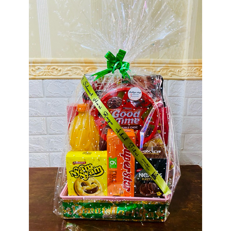

Parsel Lebaran parcel snack hadiah bingkisan hampers
