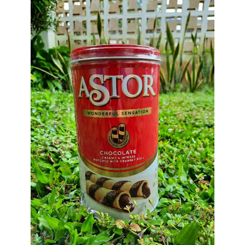 Astor Wafer Stick Double Chocolate - Astor Wafer Kaleng 330 gr