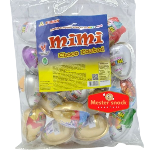 

PUSAN MIMI EGG CHOCO COATED 20S PCK 200 GR 8992730998028