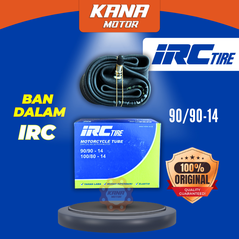 [BISA COD] BAN DALAM IRC RING 14 90/90 100/80 R 14 275/300-14 IRC ORIGINAL