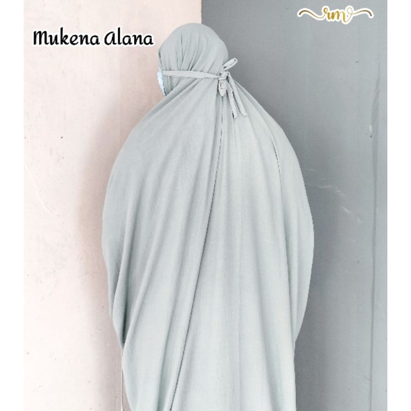 Mukena Dewasa Terusan Crinkle Airflow Alana
