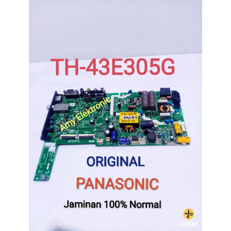 MB Mainboard Motherboard Mobo Modul Mb Mesin Tv Panasonic th43e305g TH-43E305G 43e305g PANASONIC 43E