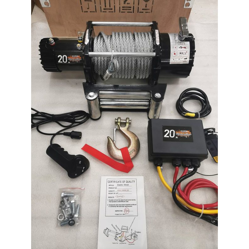 WINCH Derek Trackmakers 20000LBS 12 Volt