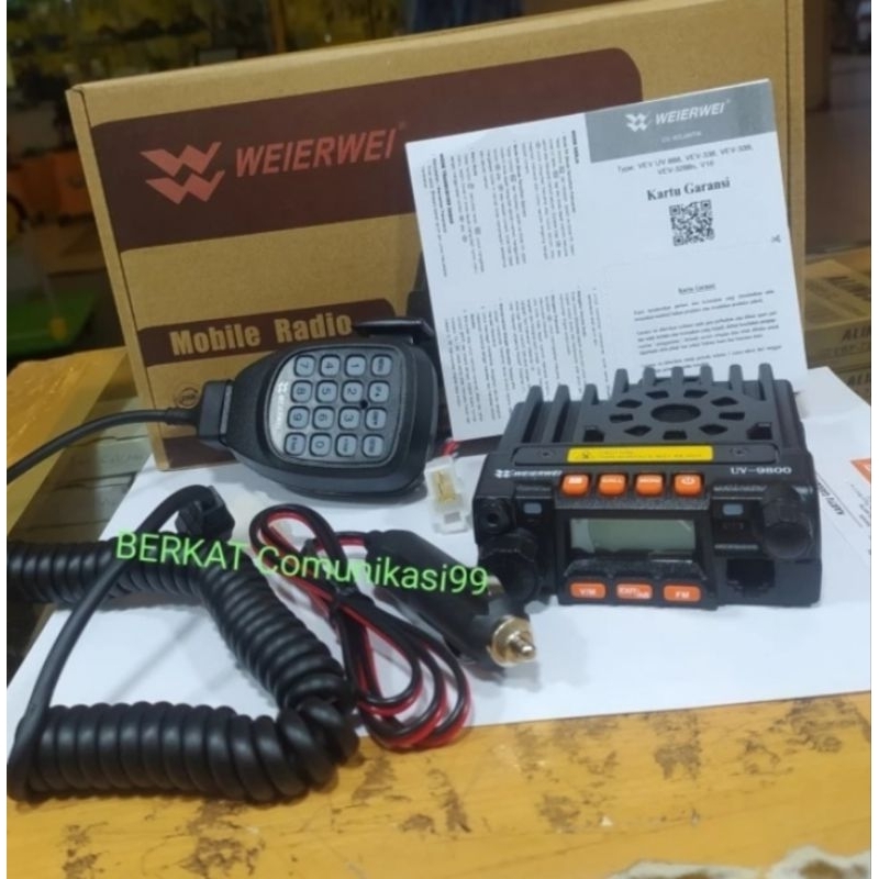 RADIO RIG MINI WEIERWEI UV 9800 DUAL BAND