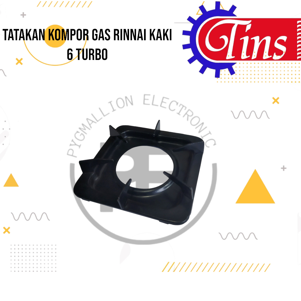 TATAKAN KOMPOR GAS RINNAI KAKI 6 TURBO DUDUKAN KOMPOR GAS RINNAI TURBO K6