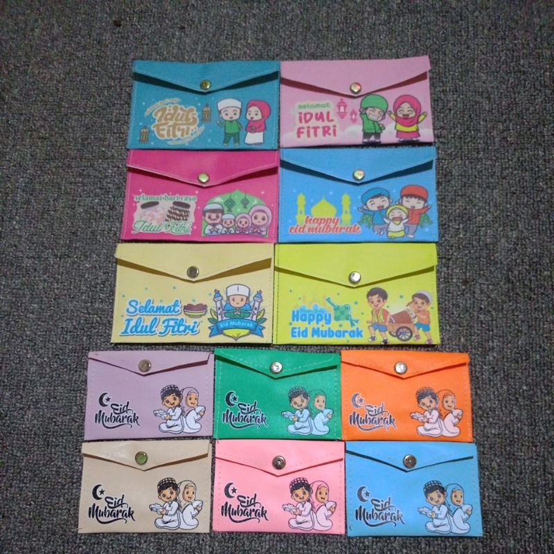 

Dompet Angpao THR idul fitri isi 12pcs Dompet angpao THR Idul Fitri Unik Viral Kekinian Ambyar isi 1 lusin 12pcs