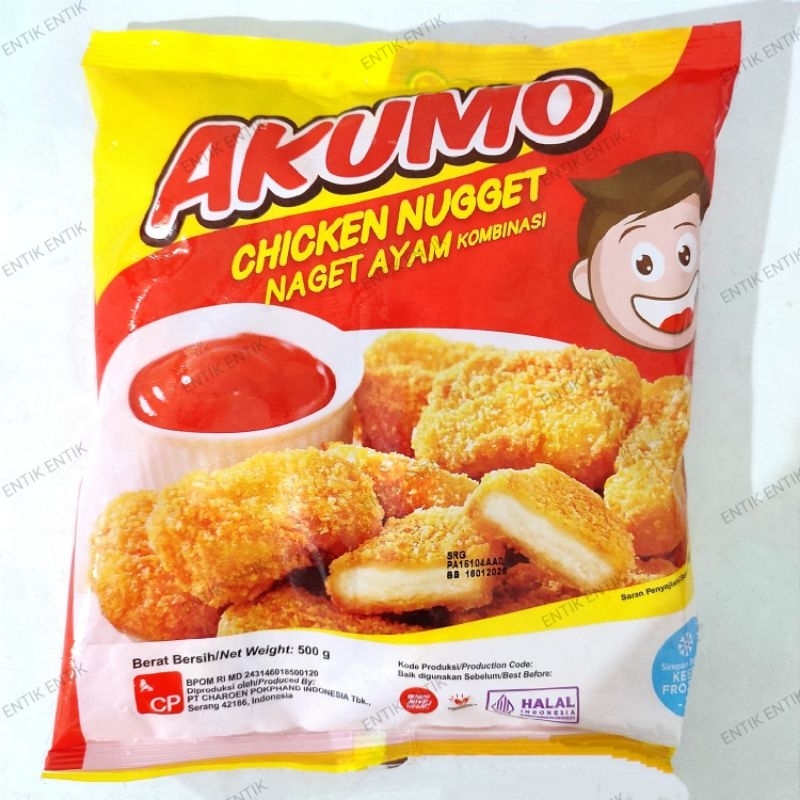 

Nugget Ayam Akumo 500gr [ Kemasan Terbaru ]