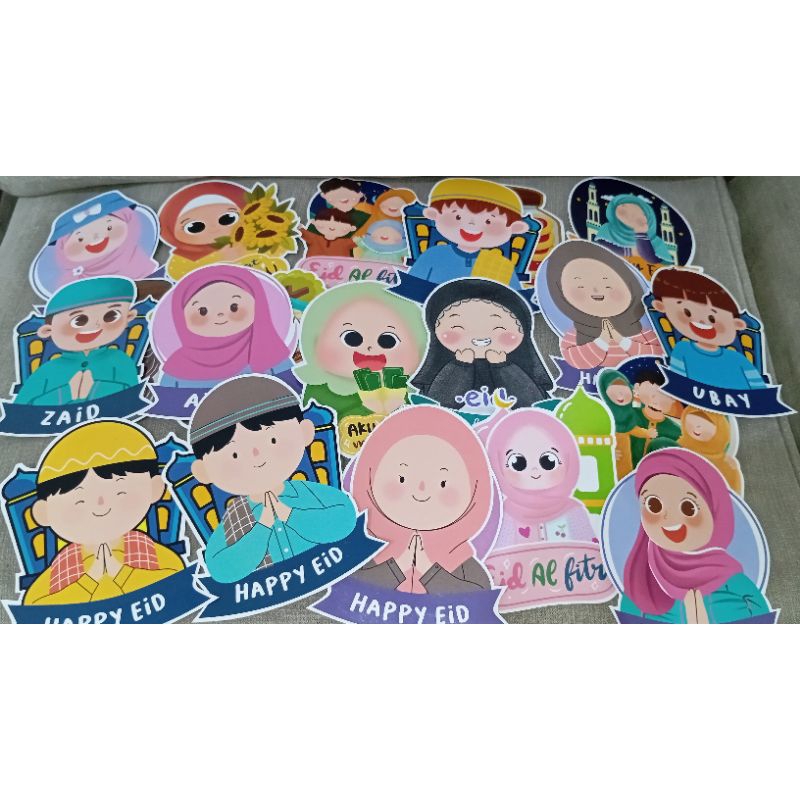 

AMPLOP LEBARAN KARAKTER 3D