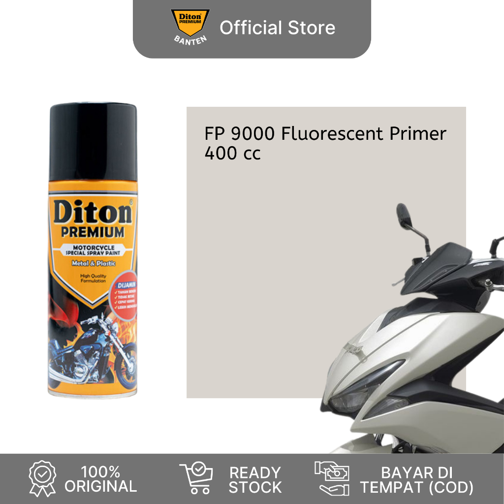 Diton Banten - Cat Semprot Pilox Dasar Diton Premium (FP 9000 Fluorescent Primer)