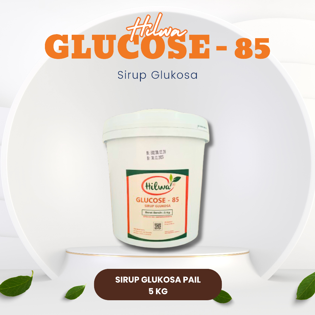 GLUKOSA PAIL | GLUCOSE 85 | SIRUP GLUKOSA - 5 KG