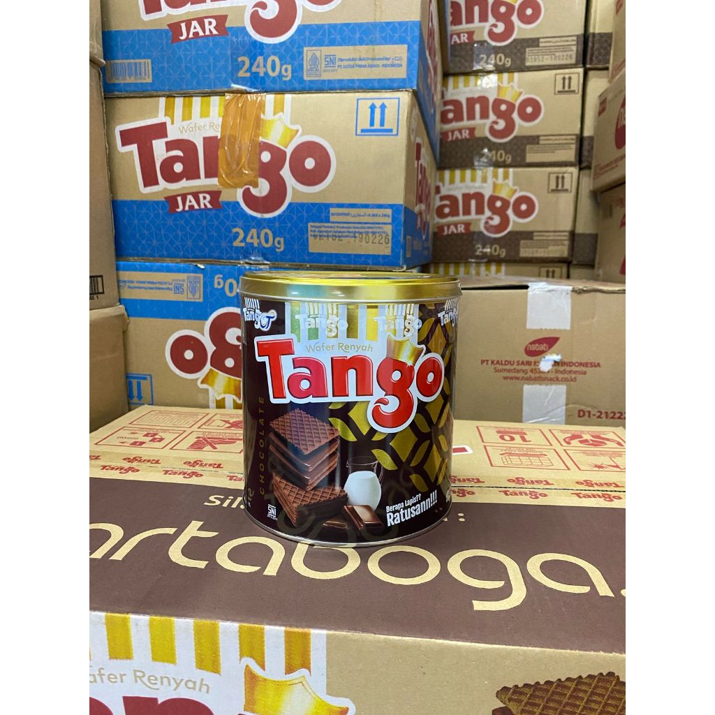 

[1 DUS/KARTON ISI 6 KALENG] Tango Wafer Renyah - Varian Coklat - Wafer Lebaran - Kue Lebaran - Agen Kosmetikk