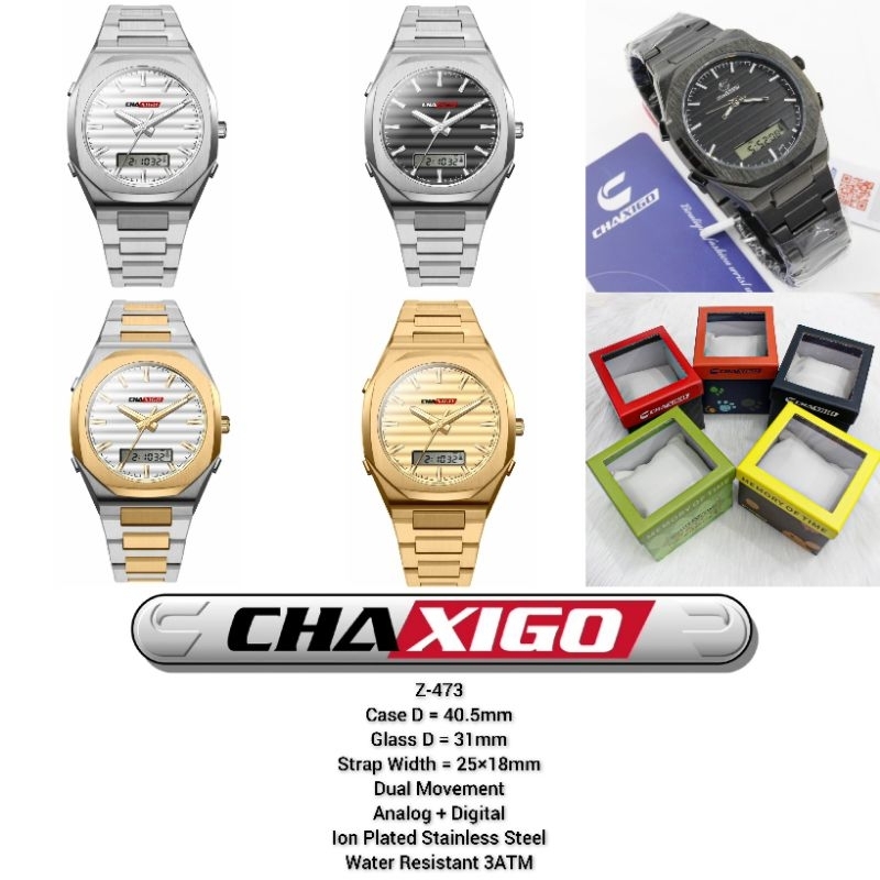 Jam Tangan Pria Chaxigo Z 473 Original