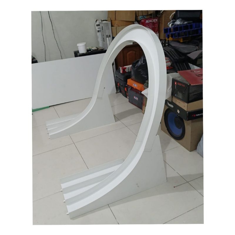 TRACK TAMIYA FLYOVER 70* / TREK FLYOVER [ BAHAN PVC PUTIH ]