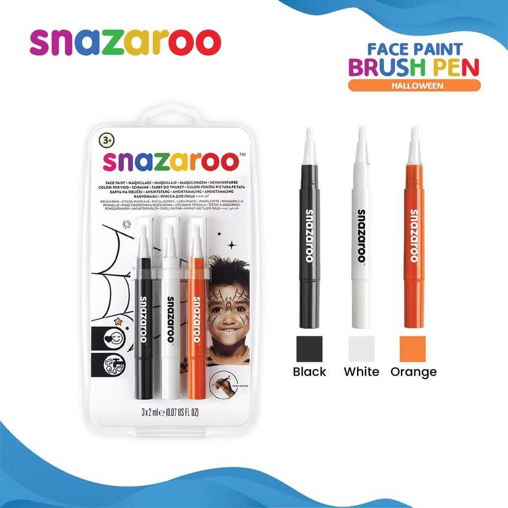 

Gramedia Tunjungan : Snazaroo Brush Pen Halloween