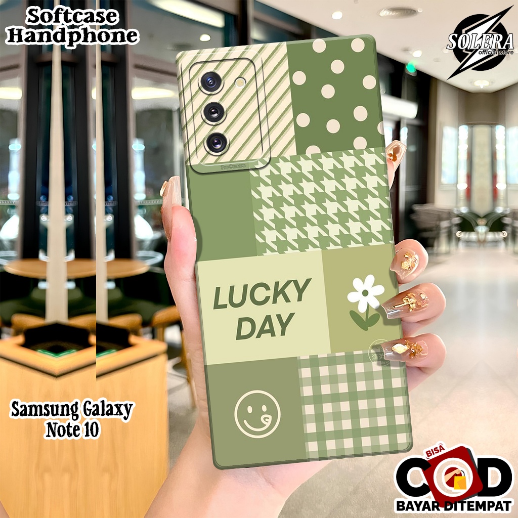 Case Samsung Galaxy Note 10 Softcase Samsung Galaxy Note 10 Terbaru Silikon Pro Camera Fashion Case 
