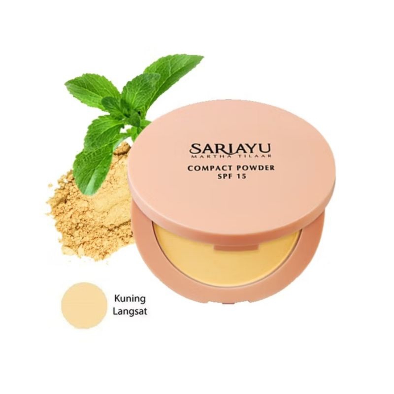 SARIAYU || COMPACT POWDER BEDAK PADAT SPF 15 ||