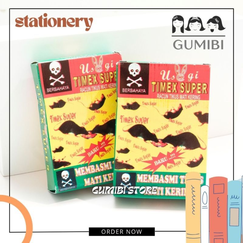 RACUN TIKUS MATI KERING TIMEX SUPER RACUN TIKUS BUBUK RACUN TIKUS PEMBASMI HAMA