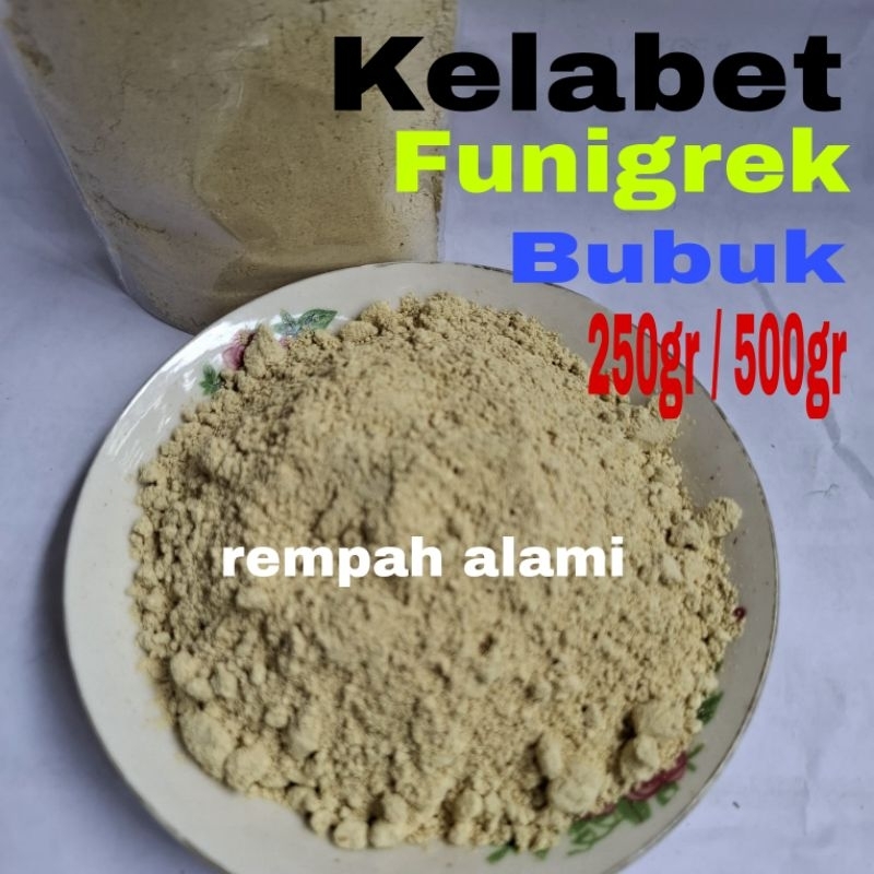 

Kelabet / Funigrek Bubuk Murni 250/500gr