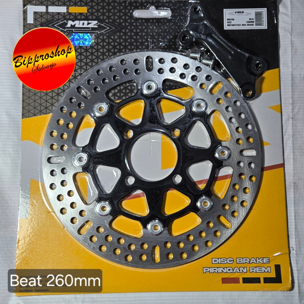 PIRINGAN CAKRAM BEAT 260MM , KHARISMA 300MM, SUPRA X 300MM MOS PIRINGAN CAKRAM MOS BEAT/VARIO110/125