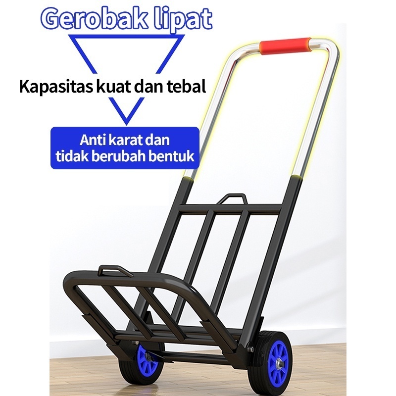 New Reaim - Troley lipat troli barang 50 Kg 100 Kg 150Kg Troli Koper Lipat Belanja Rumah Troli
