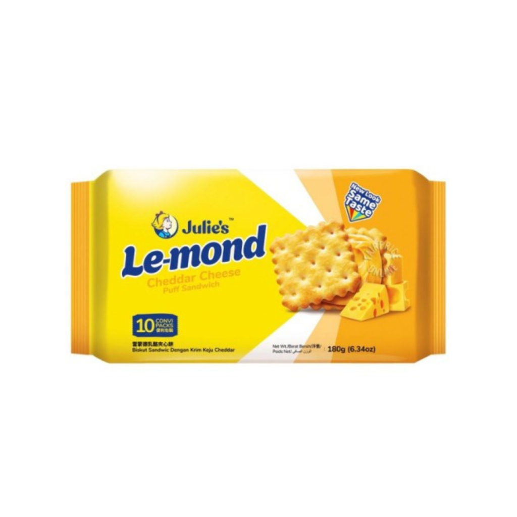 

JULIES LE-MOND PUFF CHEDDAR 180GR