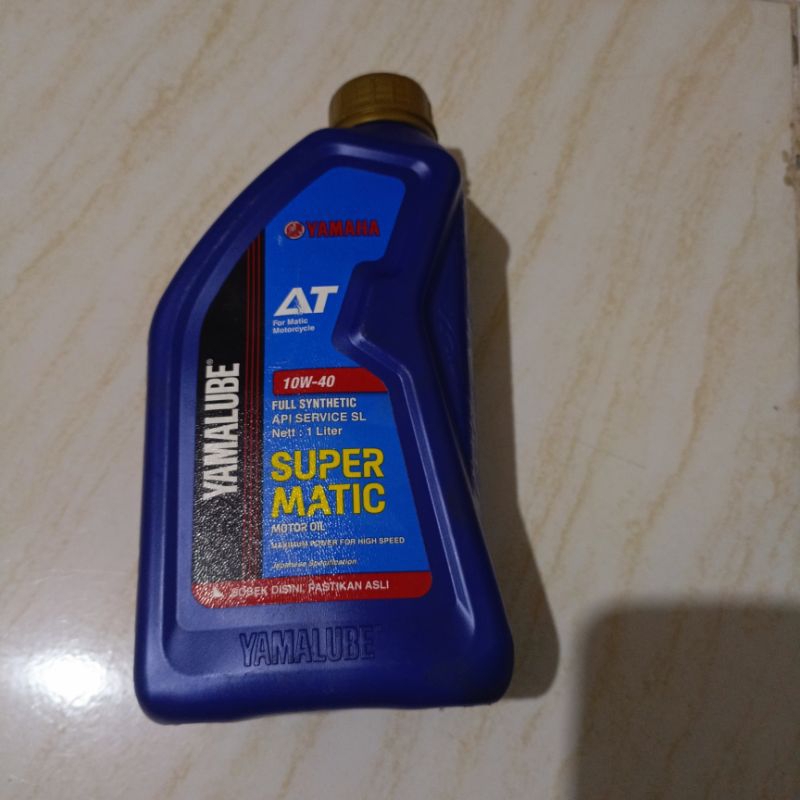 Oli NMAX ASLI 100% YAMAHA 1 LITER OIL Yamalube Super Matic YamaLUB N MAX 1 liter OLI MOTOR YAMALUBE 