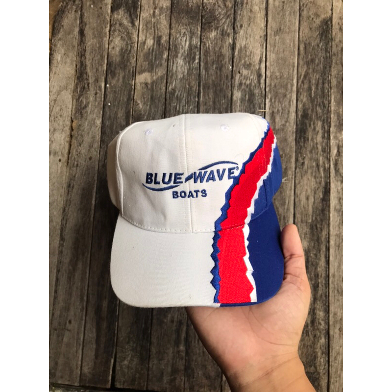 blue waves dflame y2k caps vintage