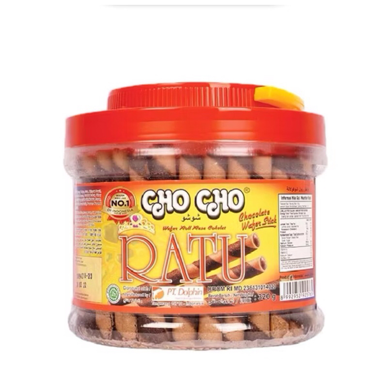 

Cho Cho Ratu Wafer Stick Chocolate 320gr