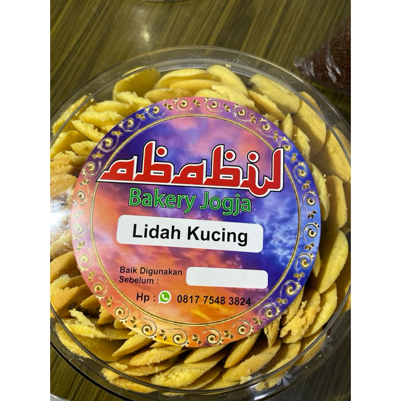 

kue Lidah kucing