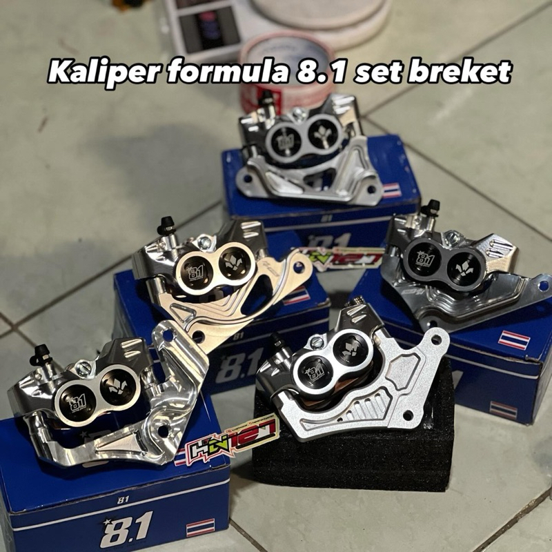 Kaliper formula 4p set breket / kaliper 8.1 4 piston