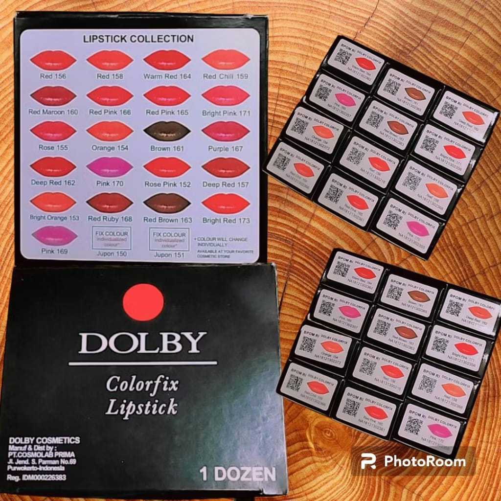 Lipstik Dolby Original / Dolby Colorfix Lipstik / Dolby 3000 151